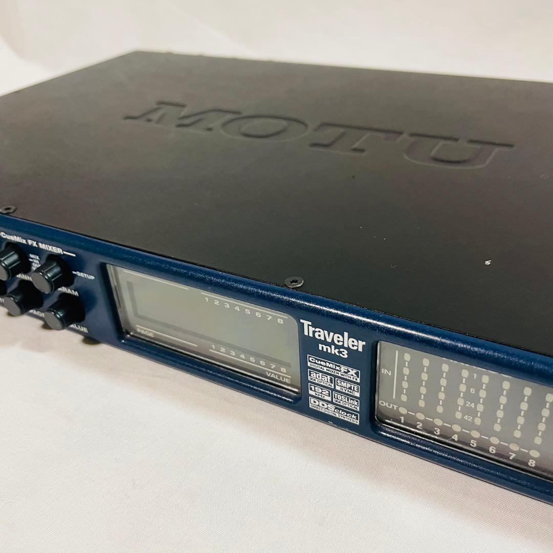 MOTU Traveler mk3 マークオブザユニコーン インターフェース