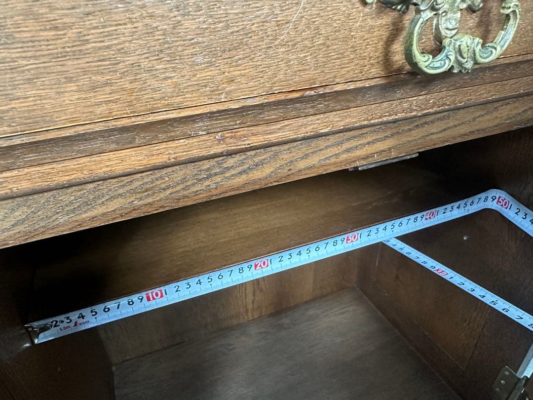 ヨーロッパ ヴィンテージ 家具 電話台 キャビネット チェスト 木製 ※i4※