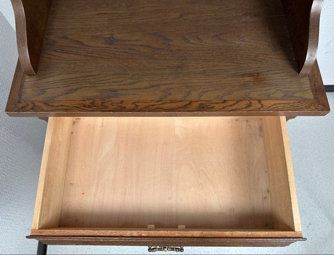 ヨーロッパ ヴィンテージ 家具 電話台 キャビネット チェスト 木製 ※i4※