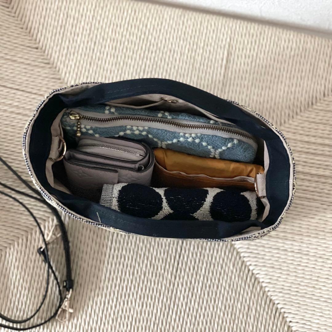 ⚮̈ミナペルホネン　anemone ヌッピバッグＳ