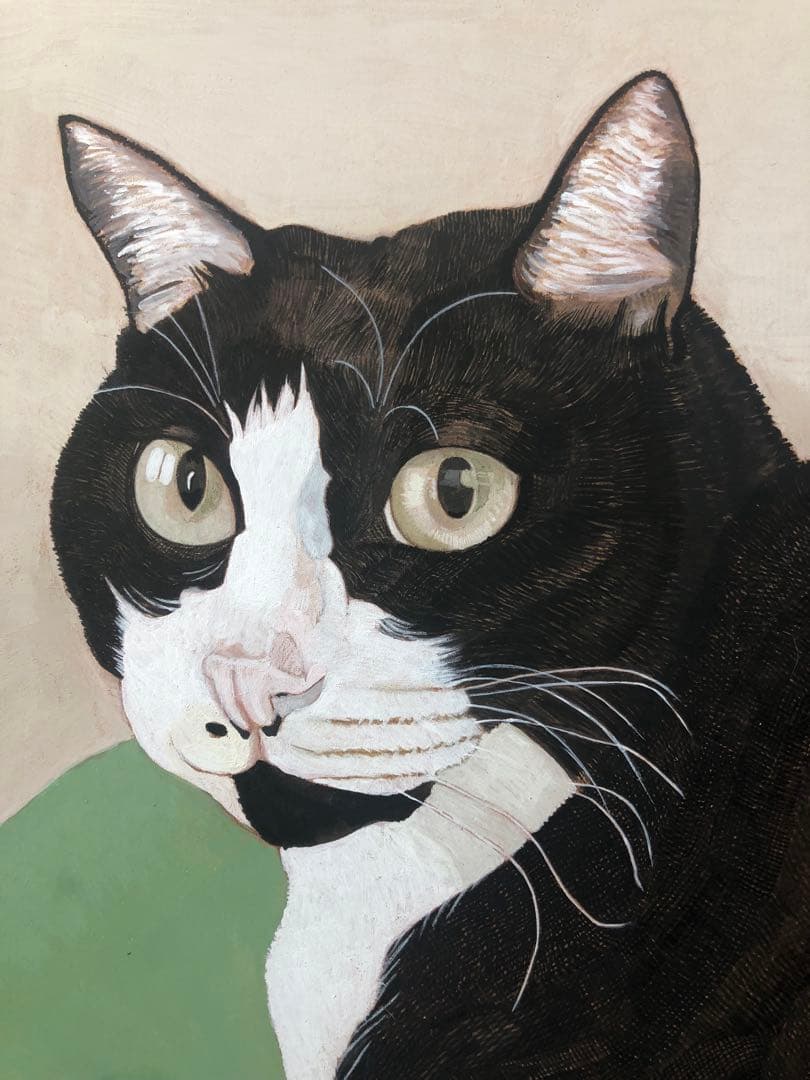 《送料無料》原画「ウメ13」猫イラスト