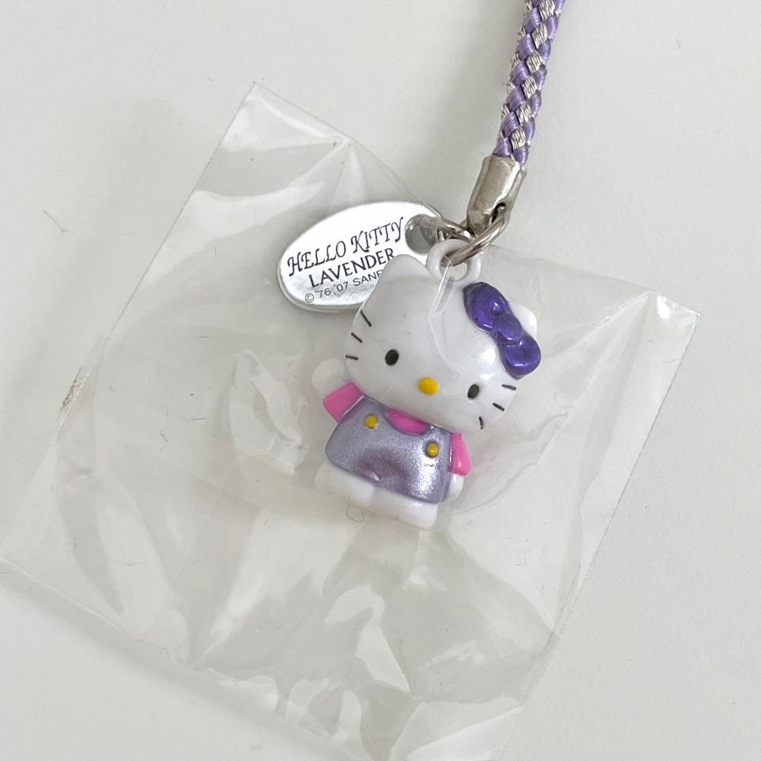 10周年記念 特別バージョン 北海道 ラベンダー ご当地キティ 根付