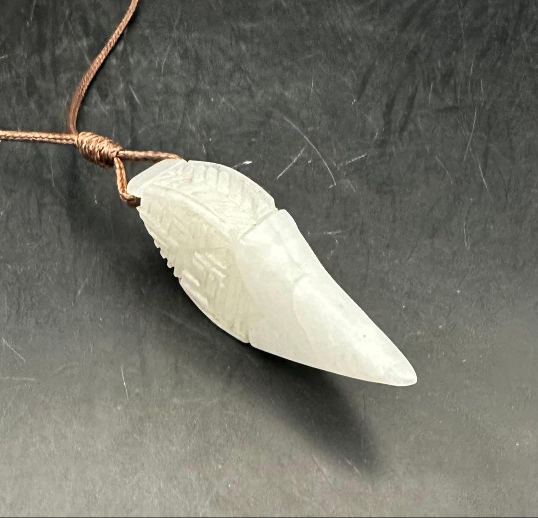 2026.1.20no.2神獣霊牙　糸魚川白翡翠