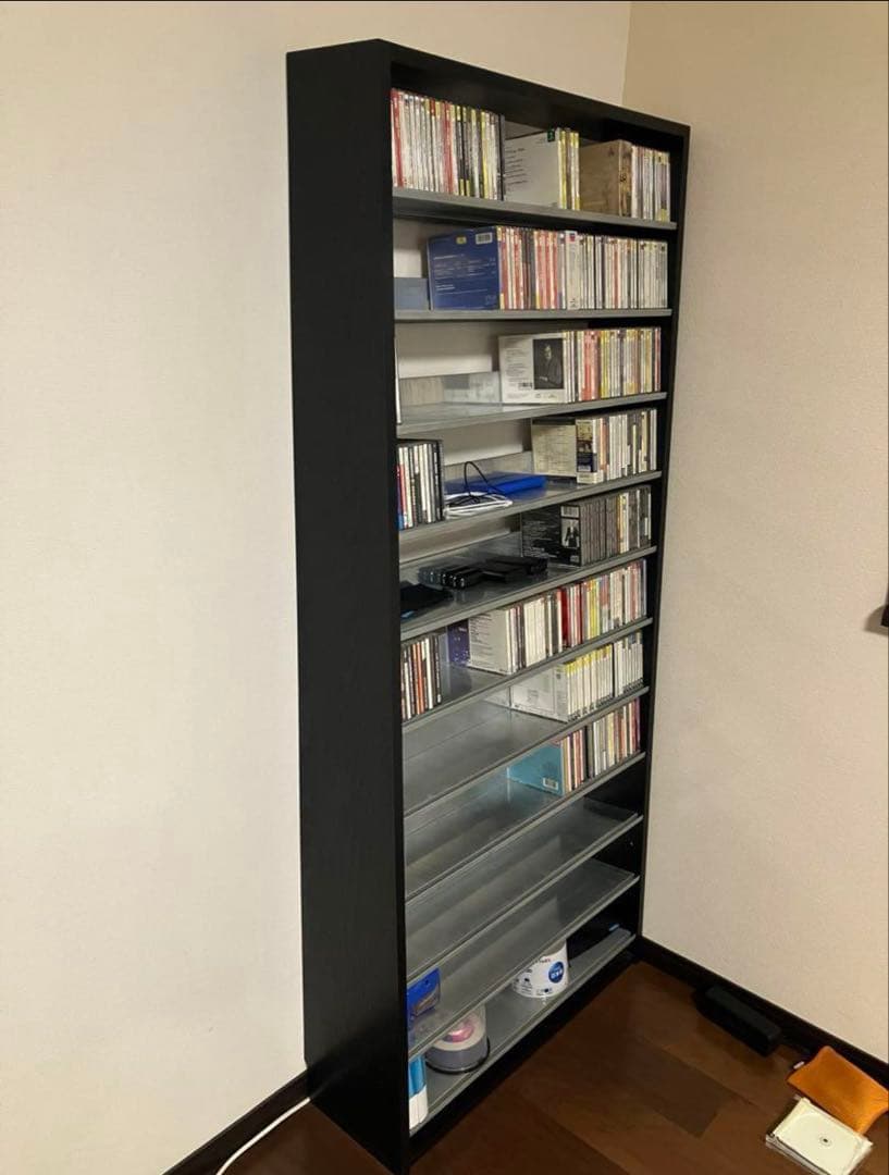 【処分予定】CD ラック、大容量　 CD 約800枚収納　東京 引き取り限定