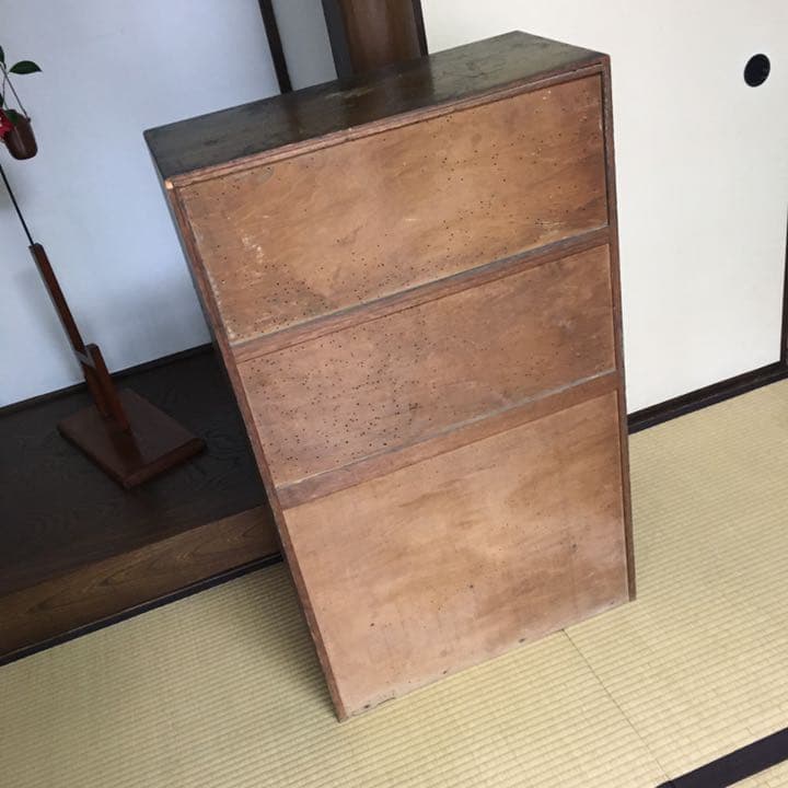 アンティーク 本棚★大正期 古民家 ビンテージ 骨董 書棚 レトロ 風情 風雅