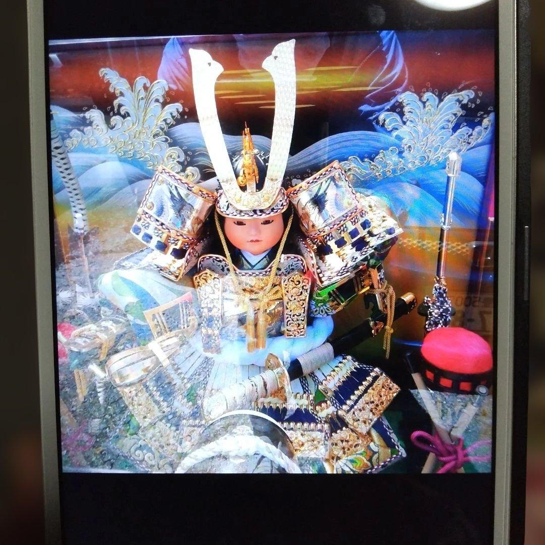 豪華な五月人形 伝統的な武士の姿、子供、男の子、節句、お祝い