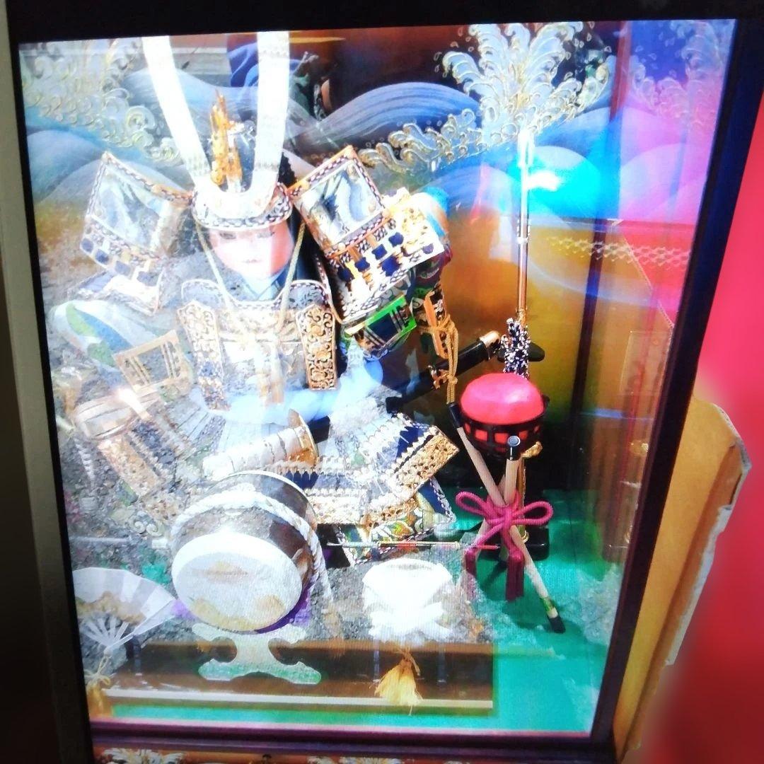 豪華な五月人形 伝統的な武士の姿、子供、男の子、節句、お祝い