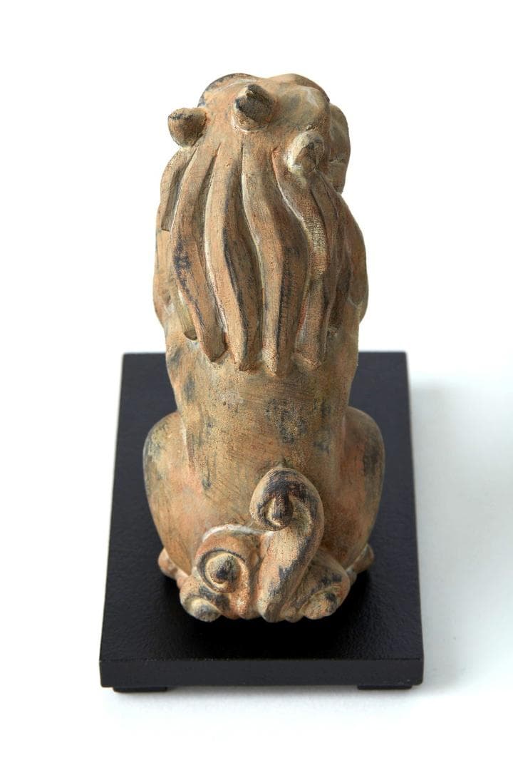 ★新品同様★イスム TanaCOCORO 掌 WOOD 狛犬★25