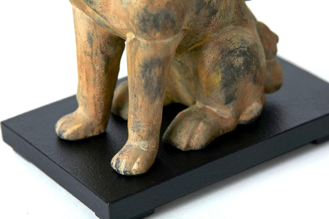 ★新品同様★イスム TanaCOCORO 掌 WOOD 狛犬★25