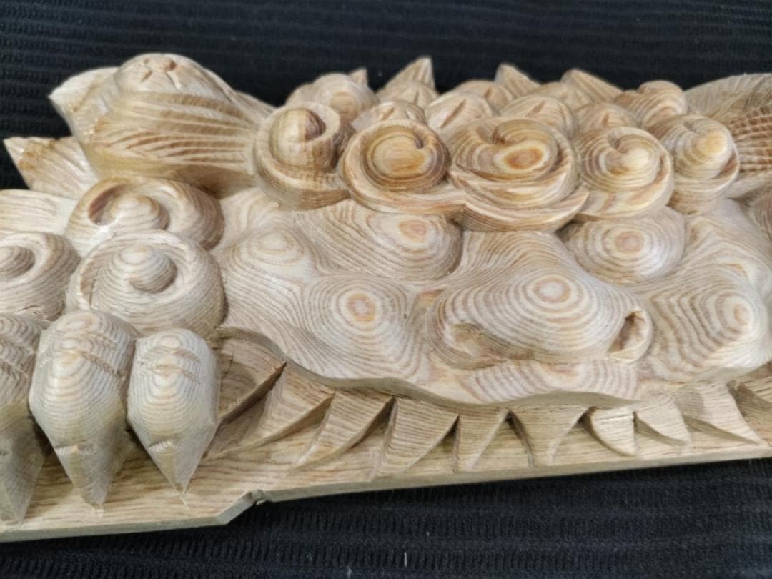 ★早い物勝ち！【獅子】30ｃｍ　社寺仏閣、山車、魔除け、だんぢり彫刻部材