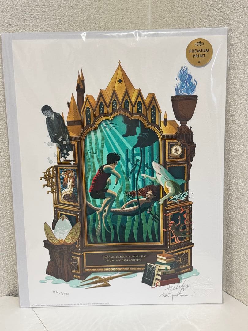 ハリー・ポッター原宿オープン記念 オリジナルアートプリント 世界250