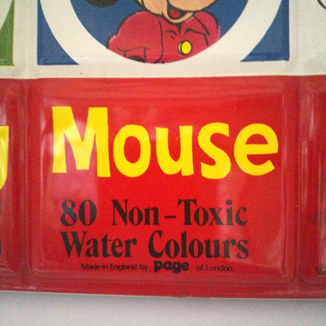 ♥ WALT DISNEY'S Mickey Mouse PAINT BOX ♥