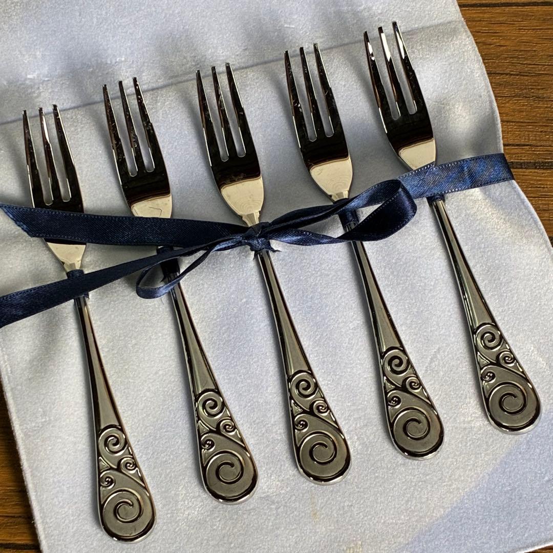  ウエッジウッド スワルタイニー　スプーン&フォーク5本セット