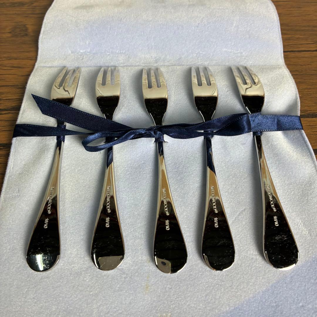  ウエッジウッド スワルタイニー　スプーン&フォーク5本セット