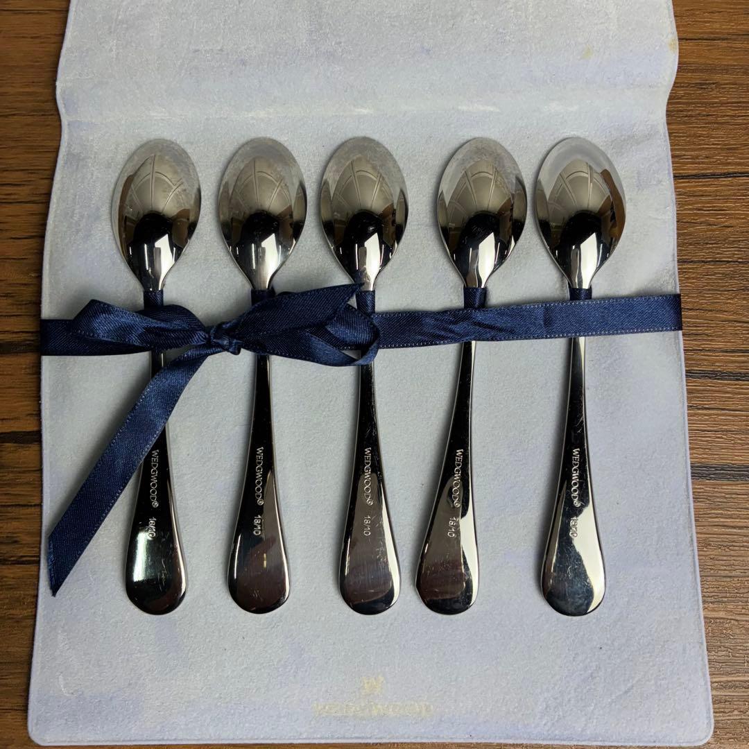  ウエッジウッド スワルタイニー　スプーン&フォーク5本セット