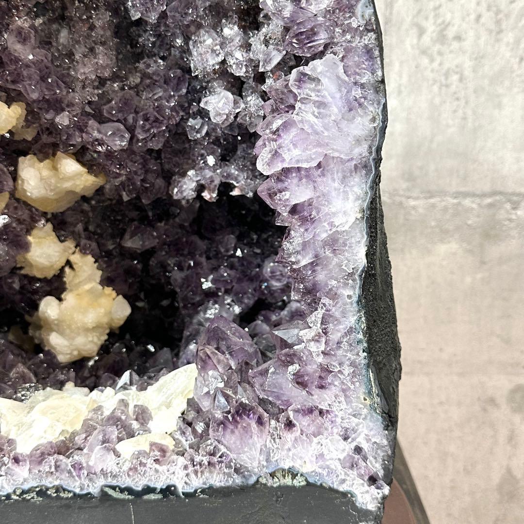 ⭐️35kg⭐️超巨大アメジストドーム クラスター 紫水晶 44cm×29cm