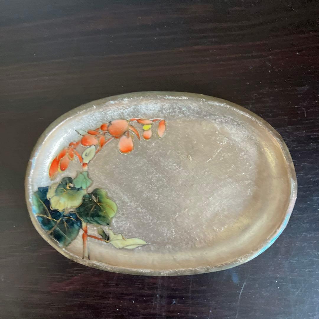 希少⭐︎ 陶あん窯　京焼　銀彩　銘々皿　5枚セット