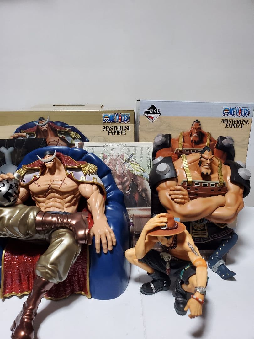 ワンピース 一番くじ 白ひげ海賊団 オヤジと息子たち 白ひげ ジョズ　エース