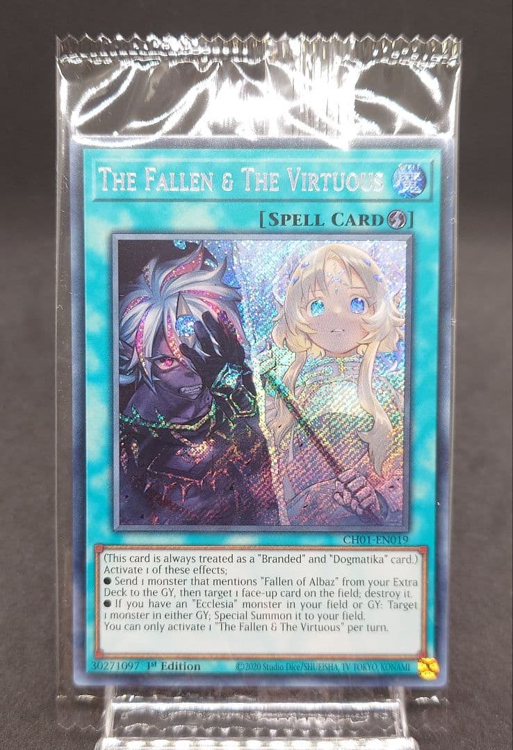 遊戯王 THE FALLEN ＆ THE VIRTUOUS 英語版 シク - メルカリ