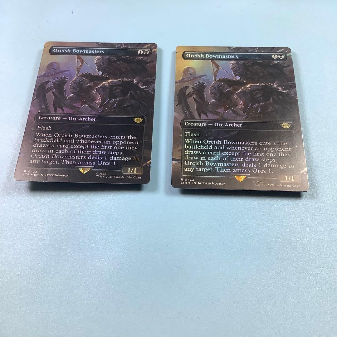 *バラ売り可* オークの弓使い　LTRボーダーレス英語foil2枚セット