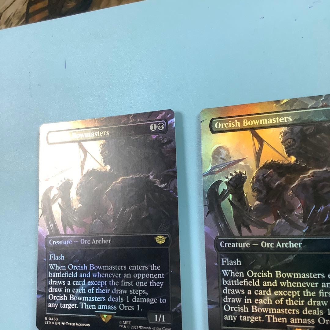 *バラ売り可* オークの弓使い　LTRボーダーレス英語foil2枚セット