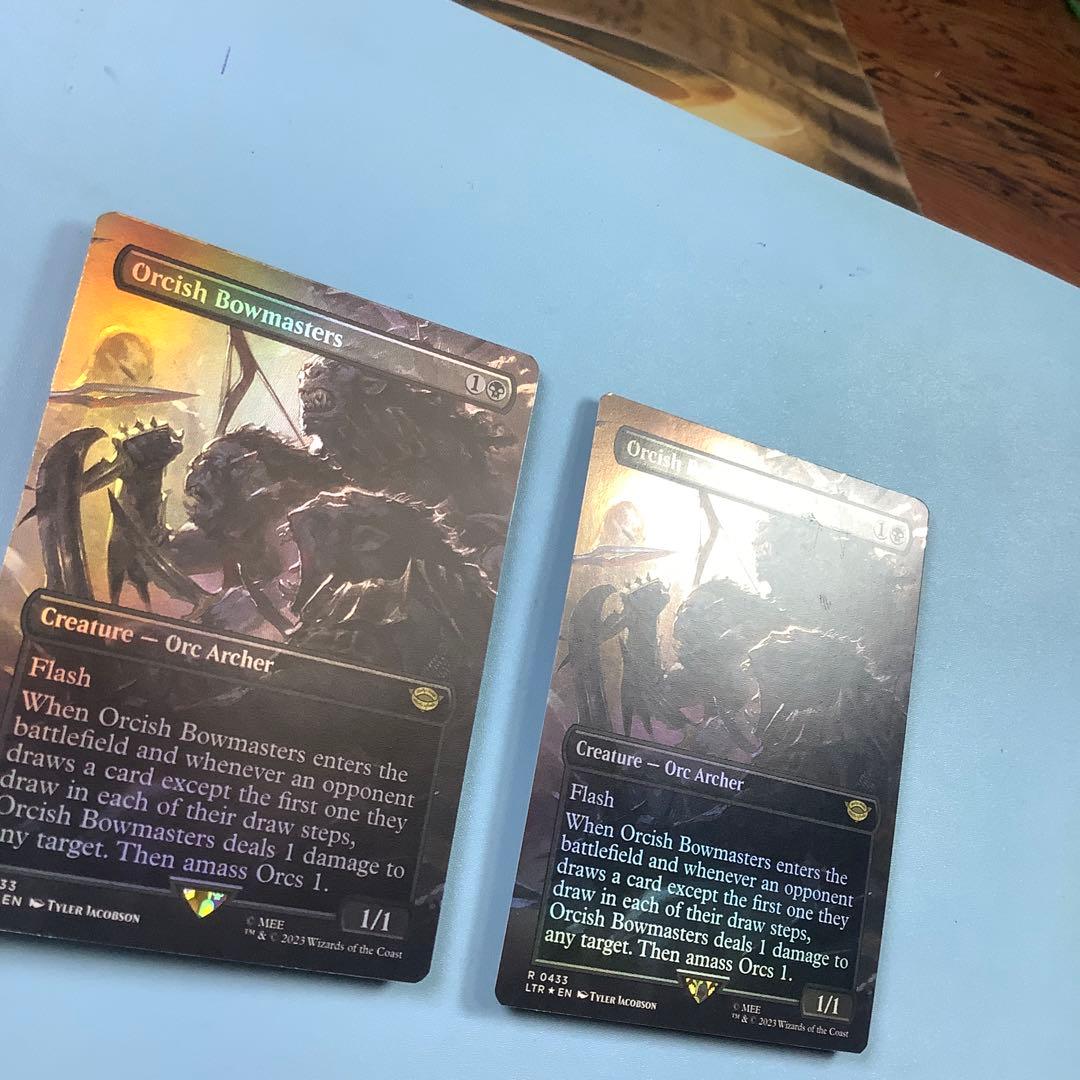 *バラ売り可* オークの弓使い　LTRボーダーレス英語foil2枚セット