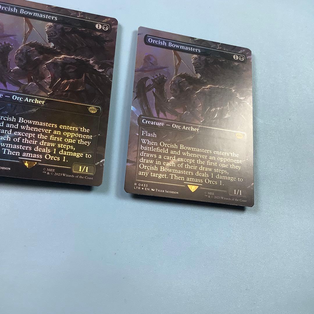 *バラ売り可* オークの弓使い　LTRボーダーレス英語foil2枚セット