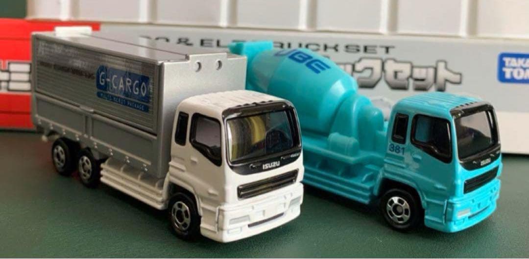 トミカ ギフトセット ギガ&エルフトラックセット - メルカリ