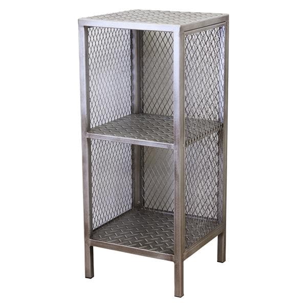 インダストリアル サイドテーブル ガレージ シェルフ インテリア 棚 鉄板