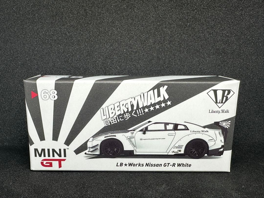 MINI GT ▶︎68 LB☆Works Nissan GT-R White - メルカリ