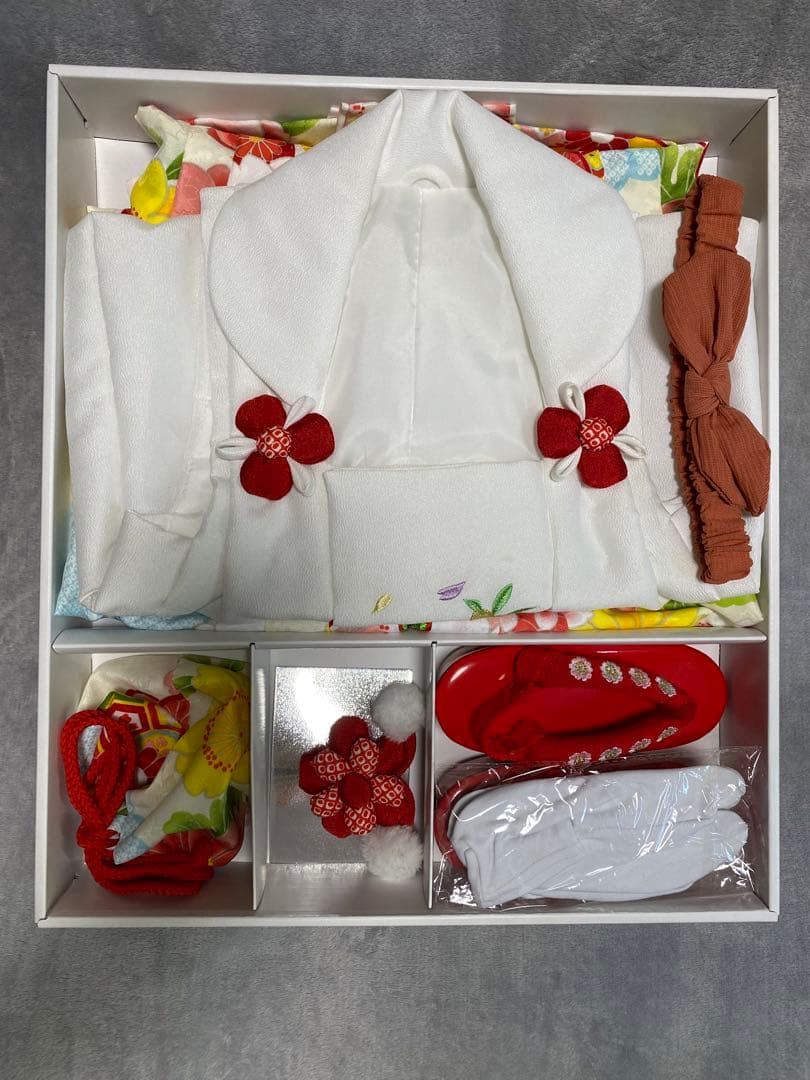 七五三 3歳 女の子 被服 着物セット