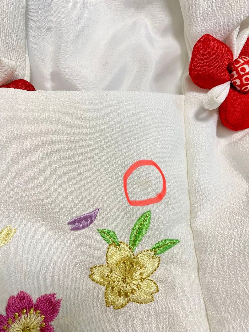 七五三 3歳 女の子 被服 着物セット