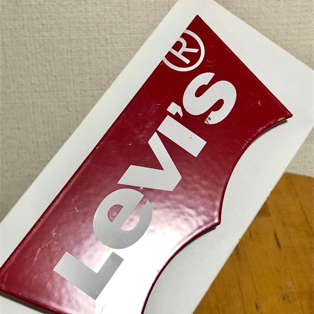 リーバイス　ロゴ　置き物　置物　ディスプレイ　非売品　レア　看板　レトロ　雑貨