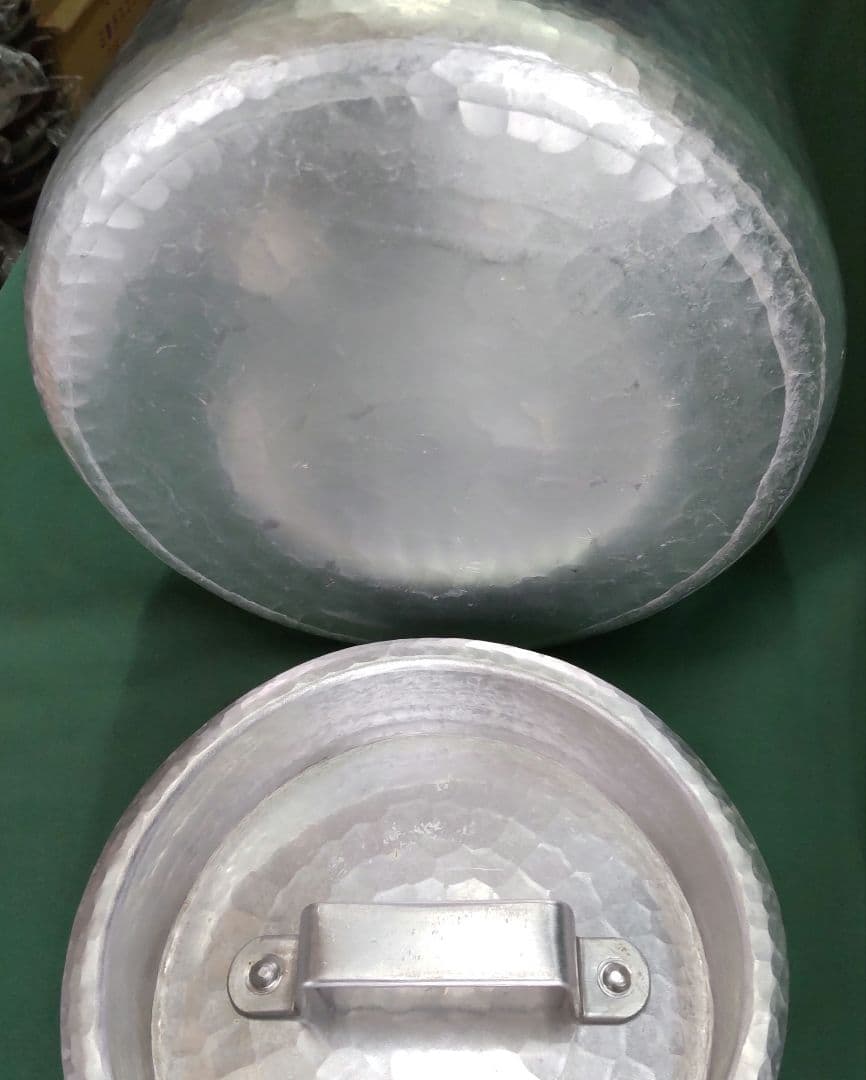 手打ちアルミ製　だし入れ