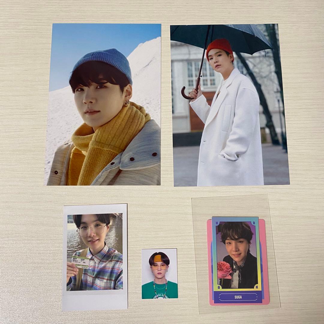 BTS SUGA シュガ ユンギ セット トレカ 生写真 - メルカリ