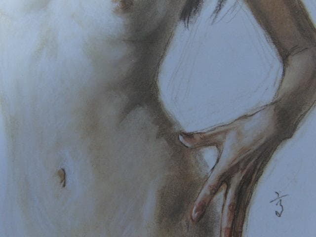 高塚省吾、希少な額装用画集画、新品高級額 額装付、状態良好