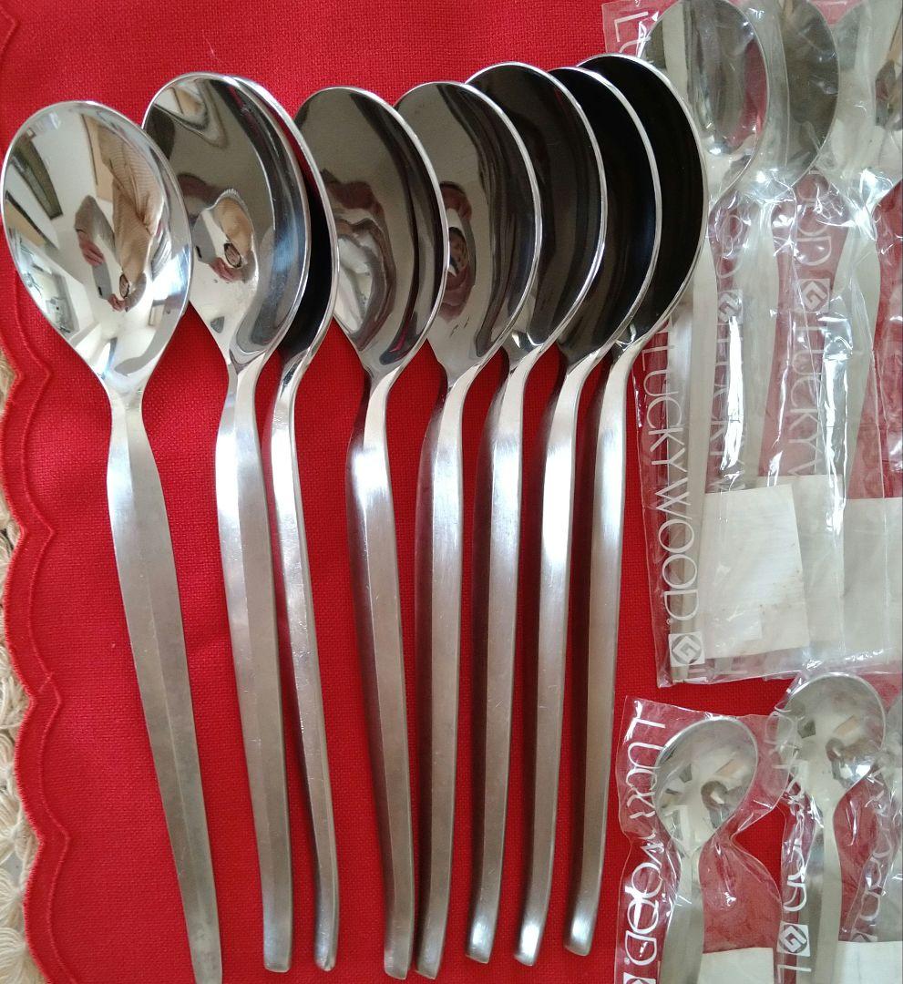 カトラリーセット　ラッキーウッドLUCKY WOOD　27本