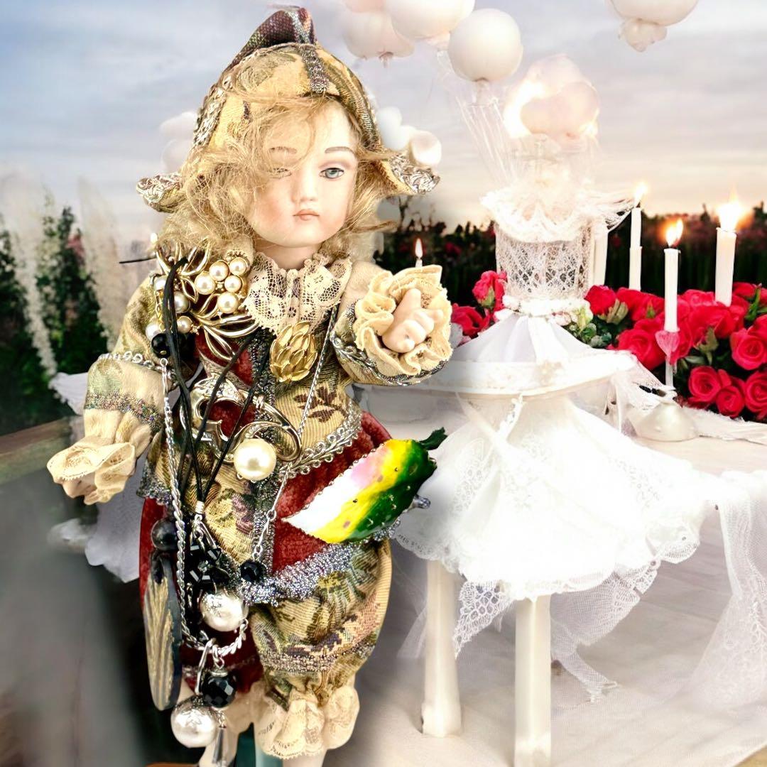 ビスクドール ユレ アンティークドール リプロ ヨーロッパ海外製 工房