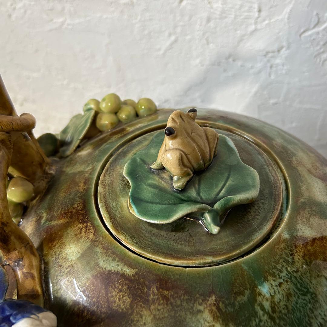 【割れ・欠け・補修なし】特大 急須 骨董 美術品