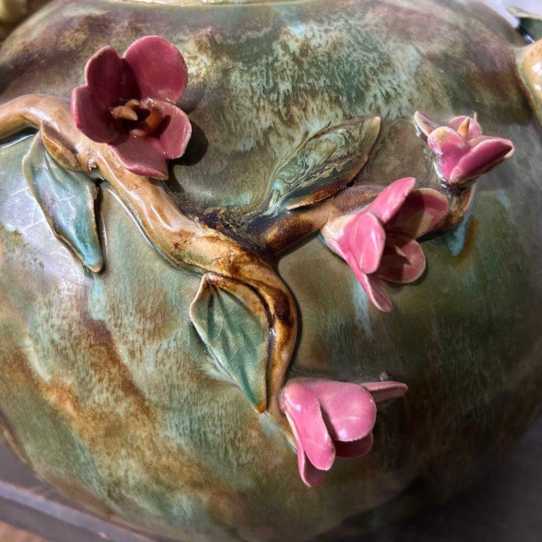 【割れ・欠け・補修なし】特大 急須 骨董 美術品