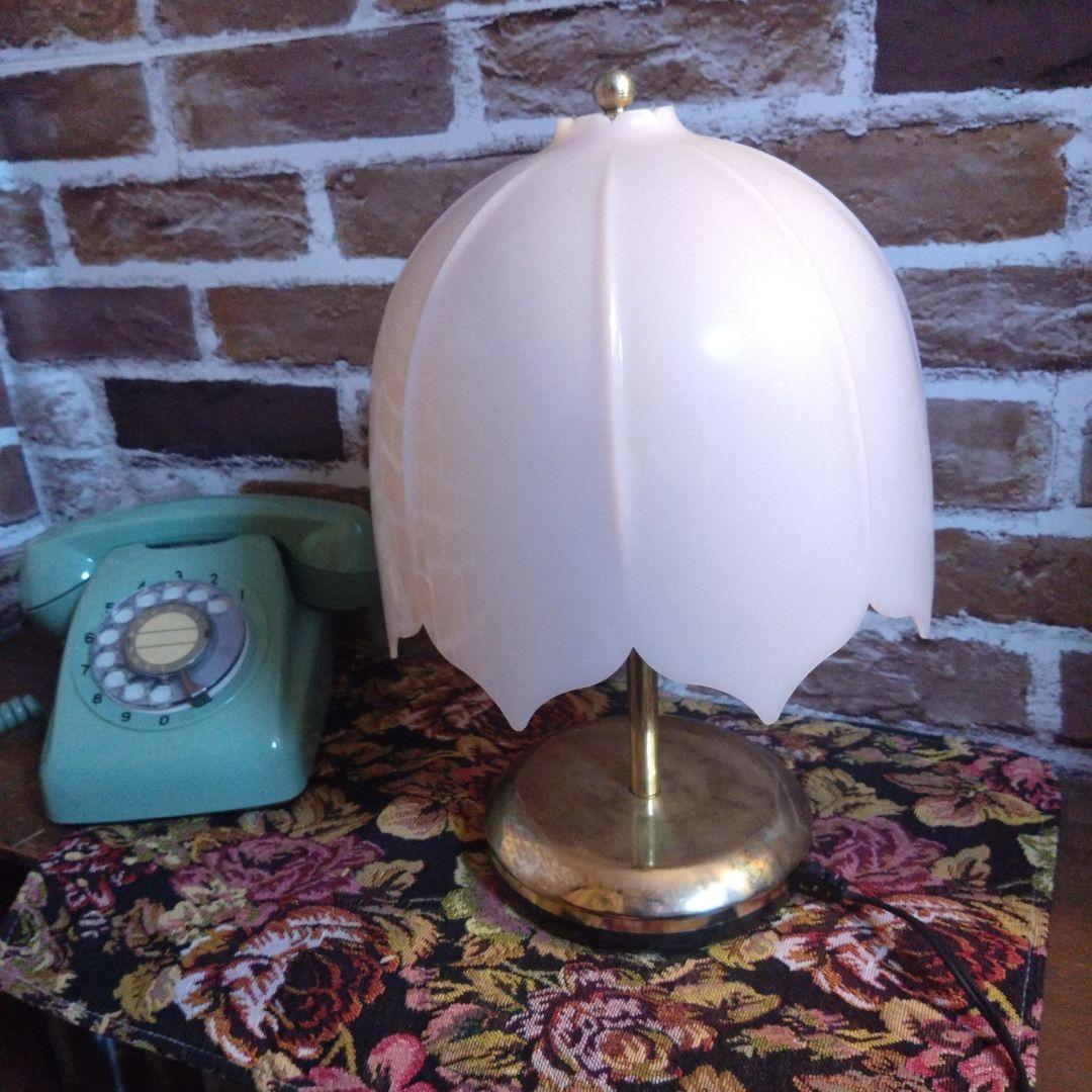 フロアスタンド antique flower type lamp