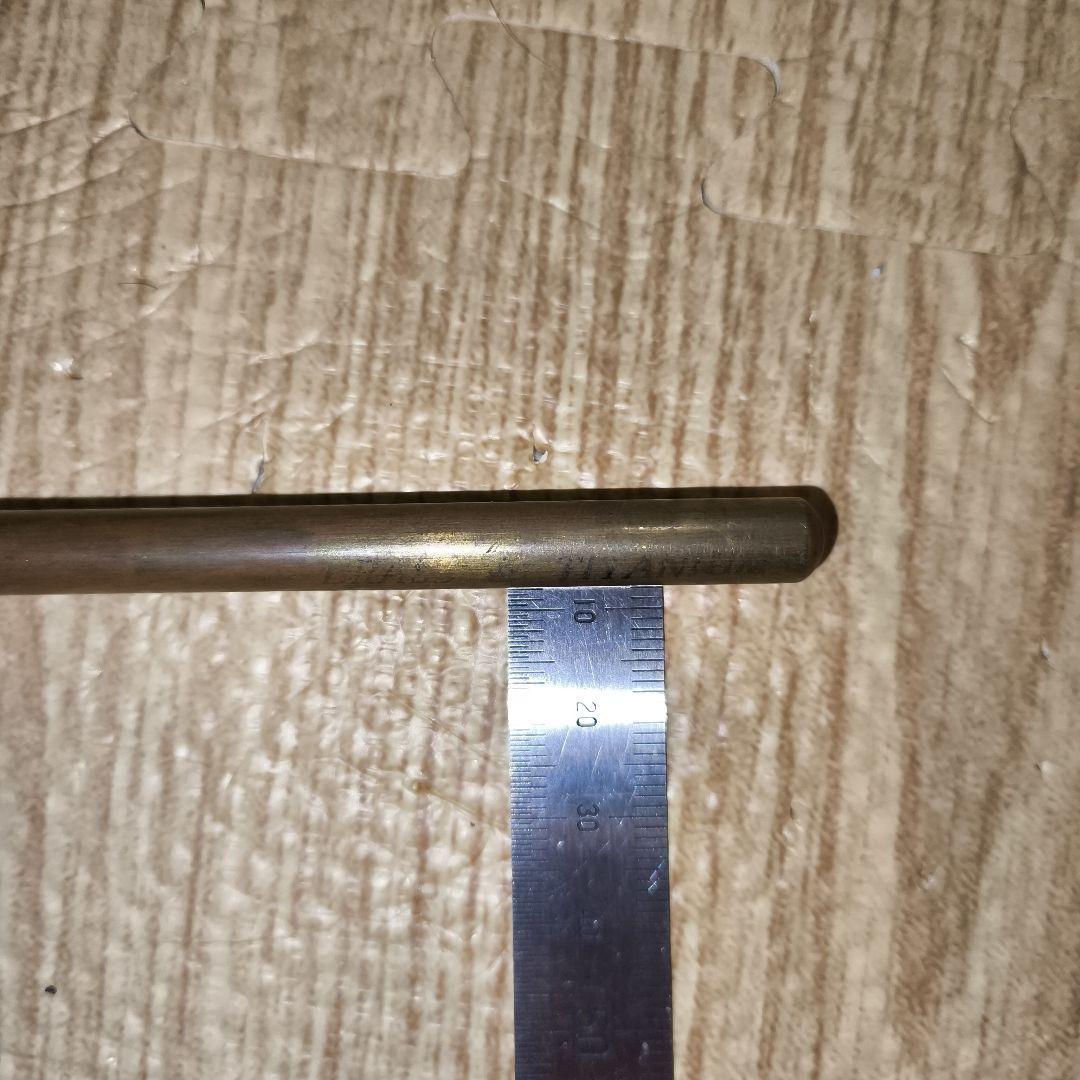 チェロ　エンドピン　8mm（見附精機工業　チタン入り真鍮）