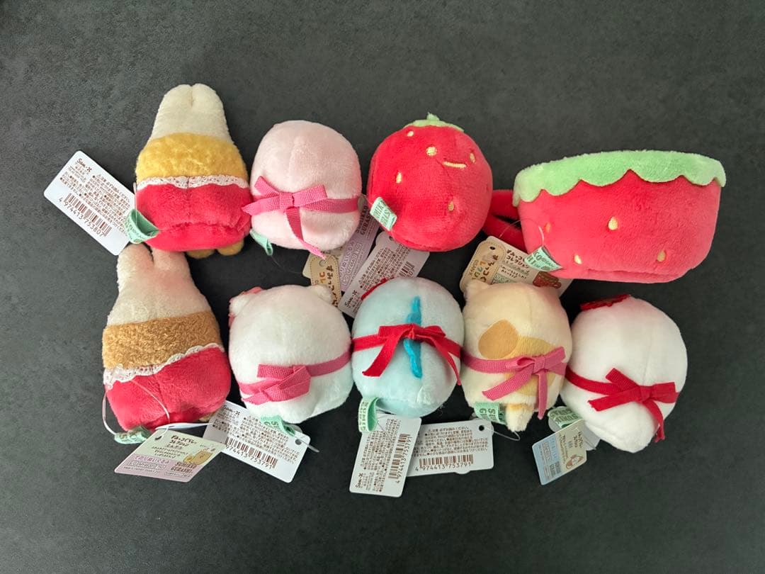 すみっコぐらし　いちごフェア　ハウス　てのりぬいぐるみ　喫茶　いちご　おうち