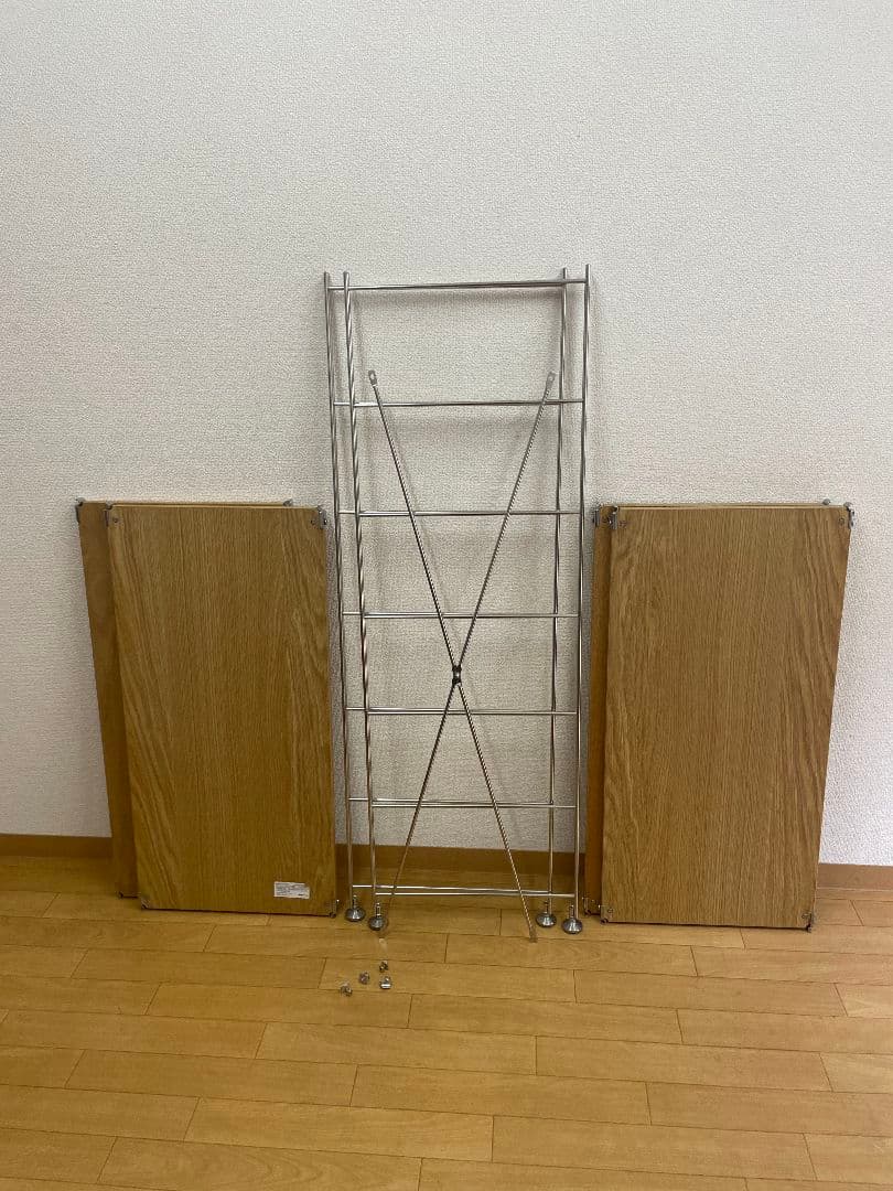 2020年購入品 無印良品　ステンレスユニットシェルフ①