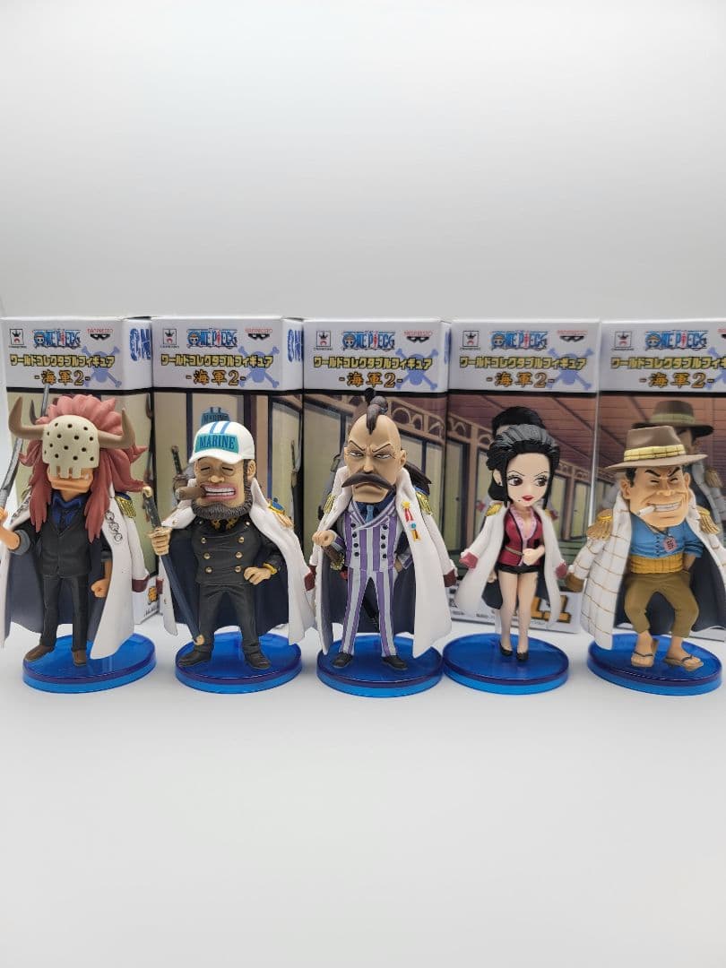 ワンピース フィギュア ワーコレ ワールドコレクタブル 海軍セット