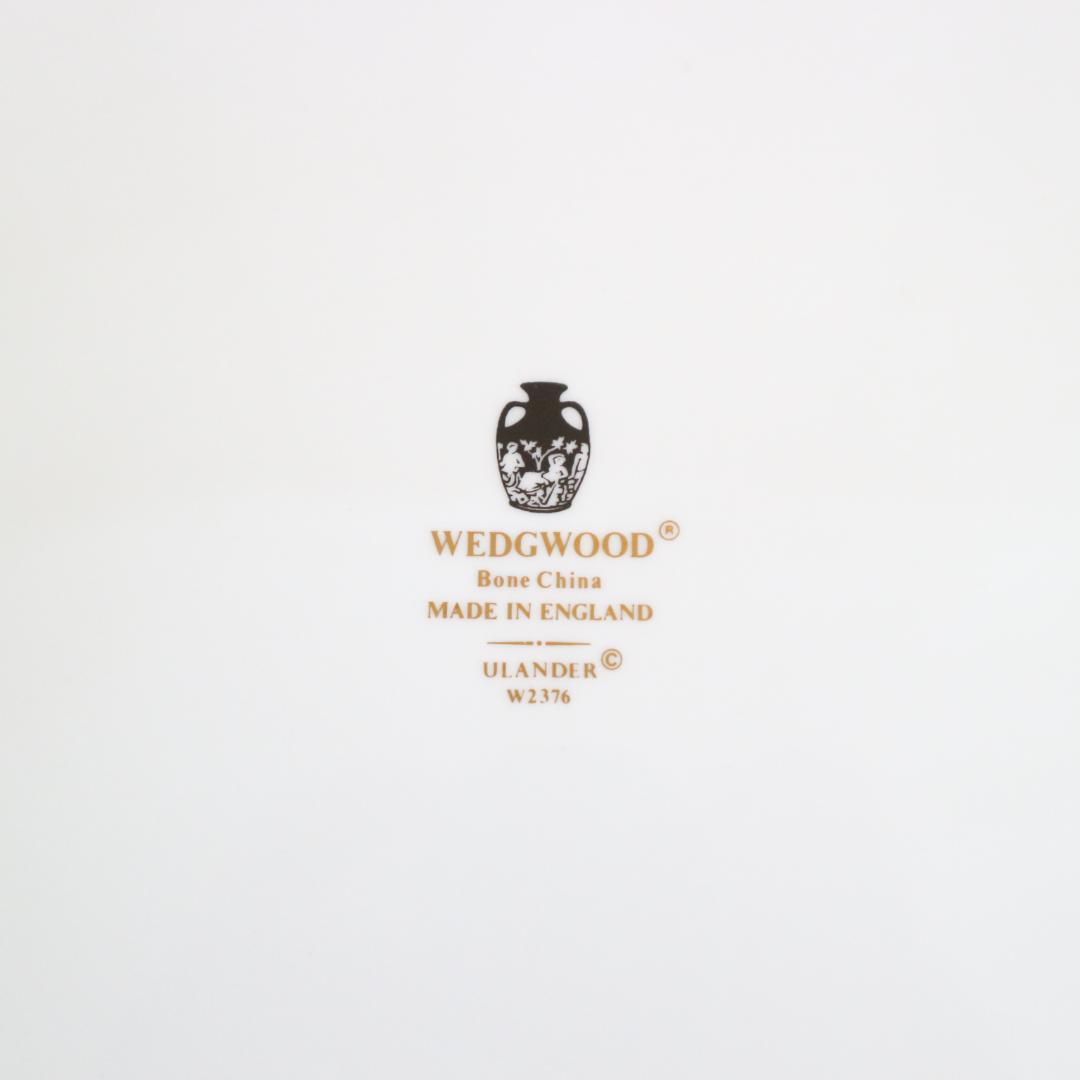 美品 希少刻印ウェッジウッドユーランダーパウダーオーバルプレート