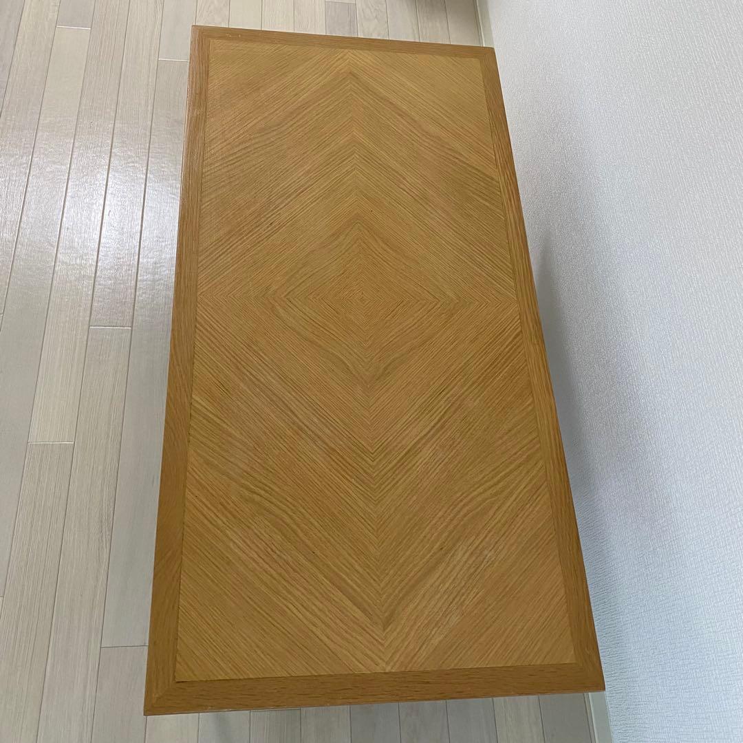 関家具　天然木 センターテーブル　ローテーブル　ナチュラル　幅1000mm