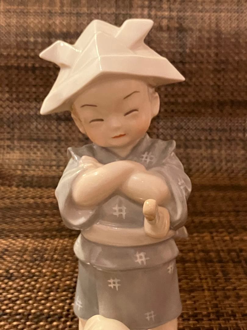 ノリタケ陶器製　五月人形