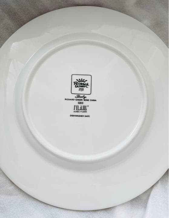 【幻の】リチャードジノリ プリマクラッセ限定プレート12枚フルセット　お値下げ！