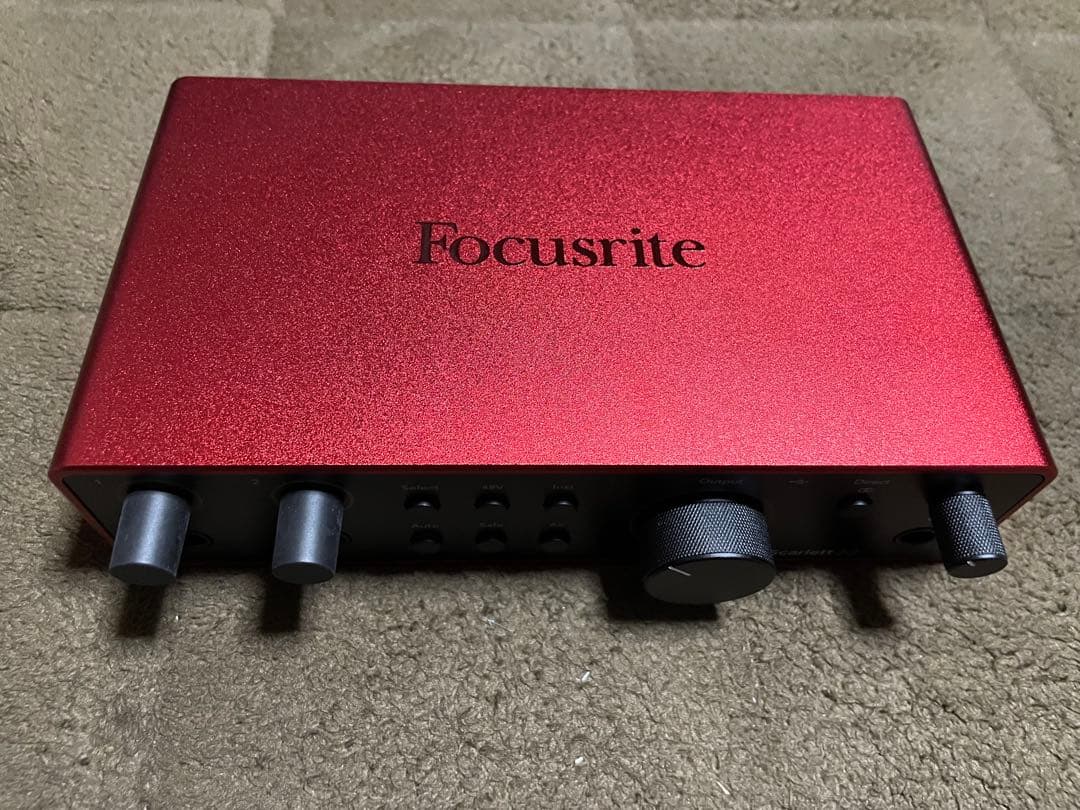 Focusrite Scarlett2i2 Gen4 美品